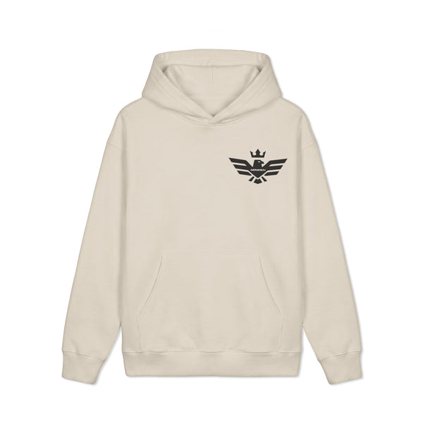 Monarch Motor Clothing Hoodie — Vintage Motorcycle Logo Pullover