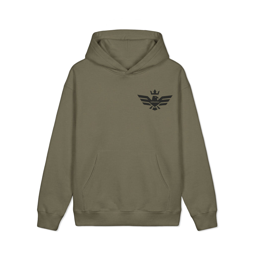 Monarch Motor Clothing Hoodie — Vintage Motorcycle Logo Pullover