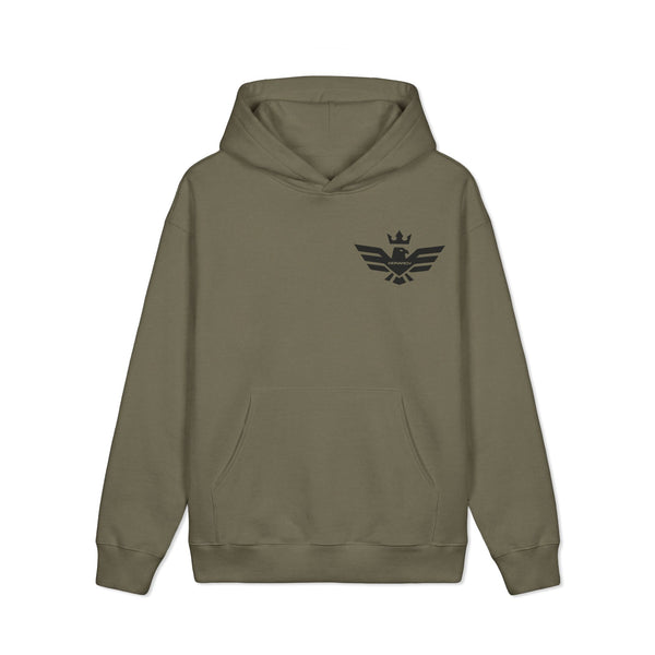 Monarch Motor Clothing Hoodie — Vintage Motorcycle Logo Pullover