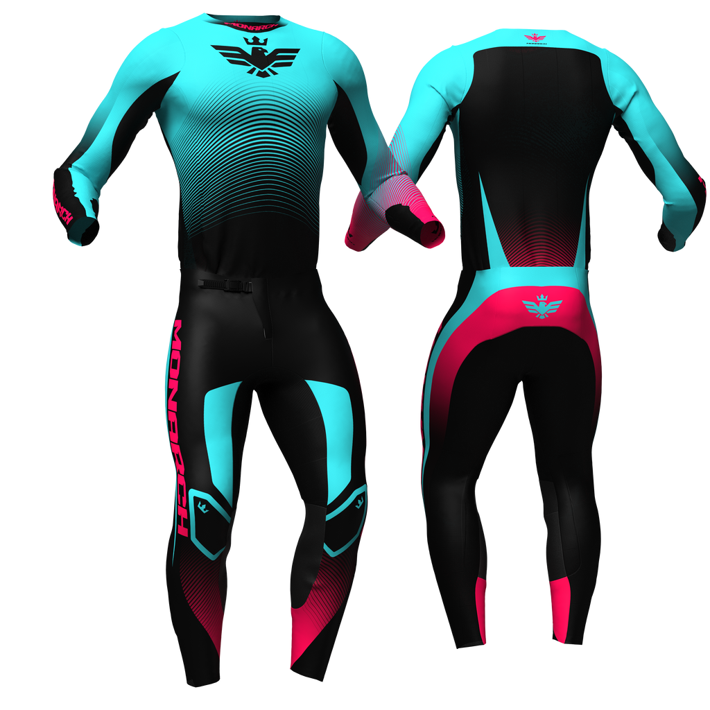 Crest Teal/Pink