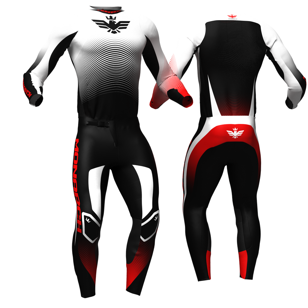 Crest White/Red