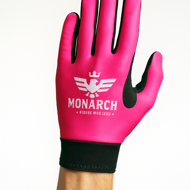 Pink Moto Gloves