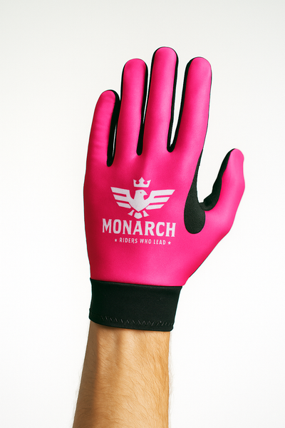Pink Moto Gloves